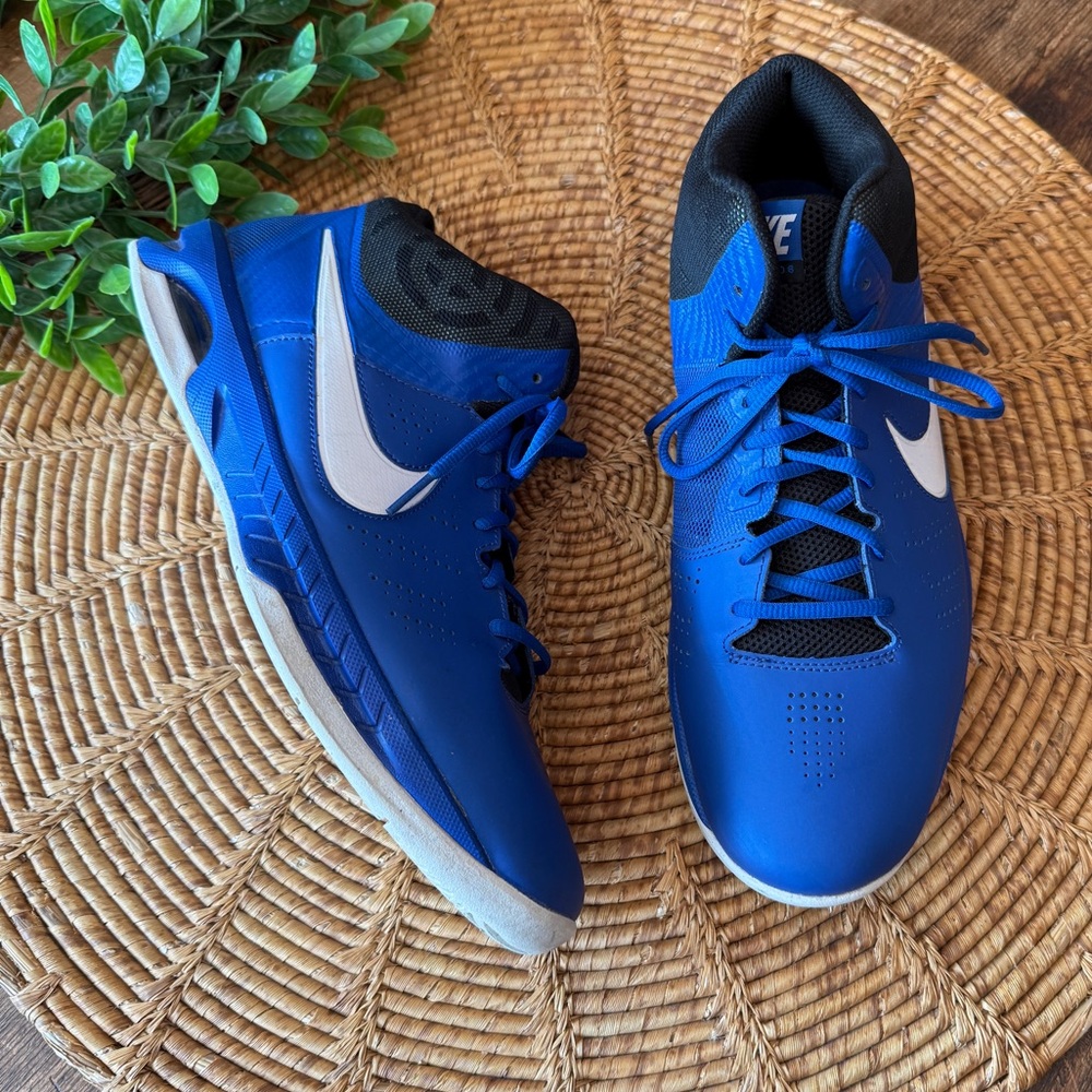 Nike Air Men's Royal Blue Basketball Athletic Shoes